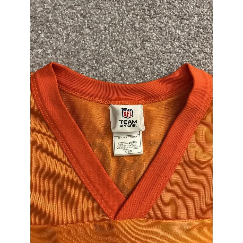 NFL Team Apparel Tim Tebow Denver Broncos Jersey‎ Mens M Orange Excellent #15